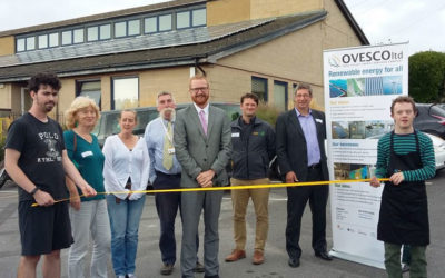 Brighton Kemptown MP launches SAS ENERGY and OVESCO’s installation at St John’s