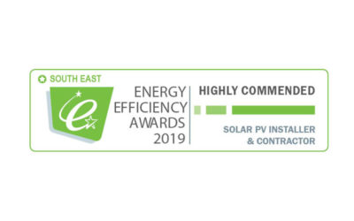 Solar PV Installer of the Year 2019 award – South East