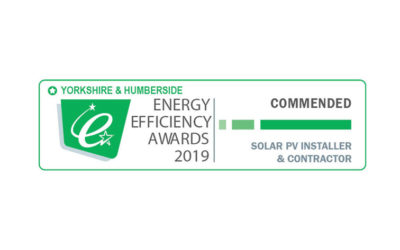 SAS ENERGY is awarded as one of Yorkshire’s best Solar Installers of the Year